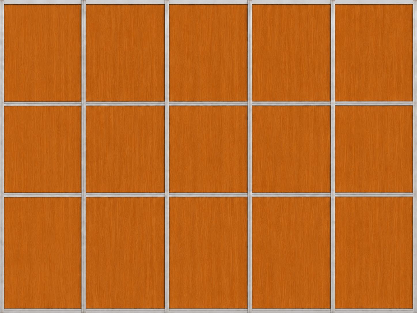 Honey oak printed panel finish
