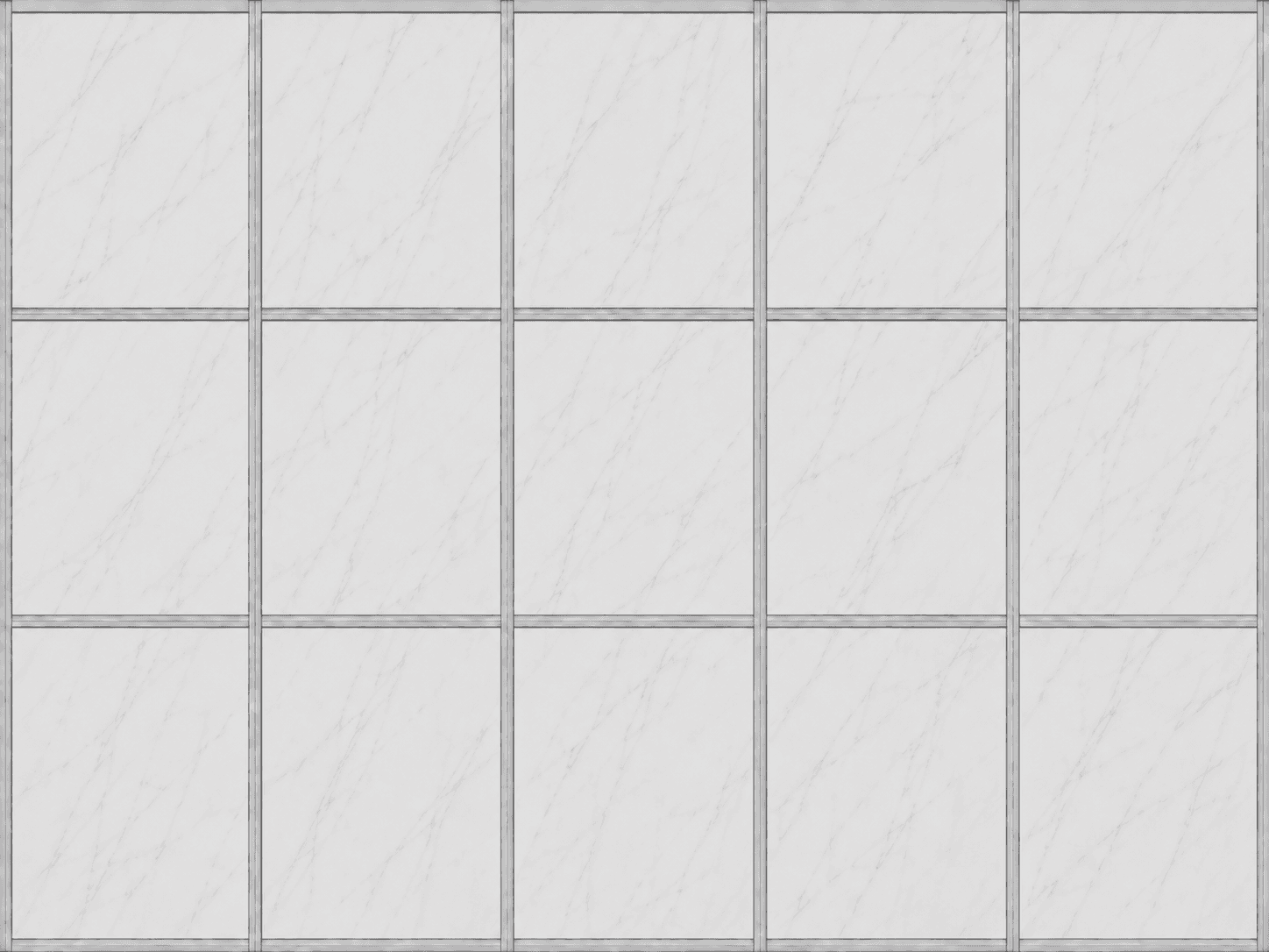 Calacatta marble printed panel finish